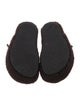 Ancient Greek Sandals Faux Fur Mules