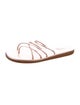 Ancient Greek Sandals Leather Slides