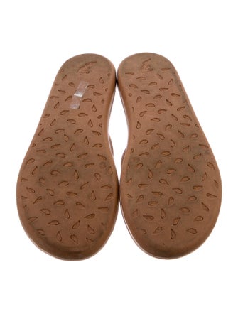 Ancient Greek Sandals Leather Slides