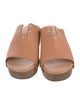 Ancient Greek Sandals Leather Studded Accents Slides