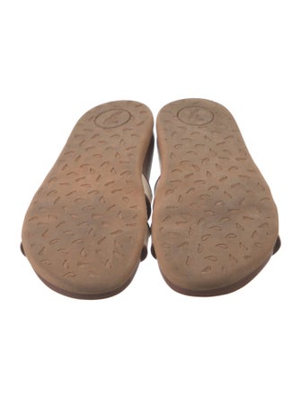 Ancient Greek Sandals Leather Slides