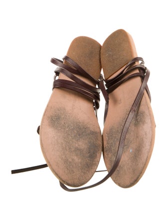 Ancient Greek Sandals Leather Gladiator Sandals