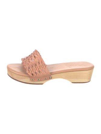 Ancient Greek Sandals Leather Slides