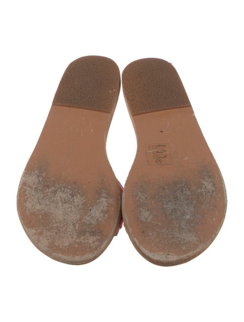 Ancient Greek Sandals Leather Slides