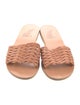 Ancient Greek Sandals Leather Slides