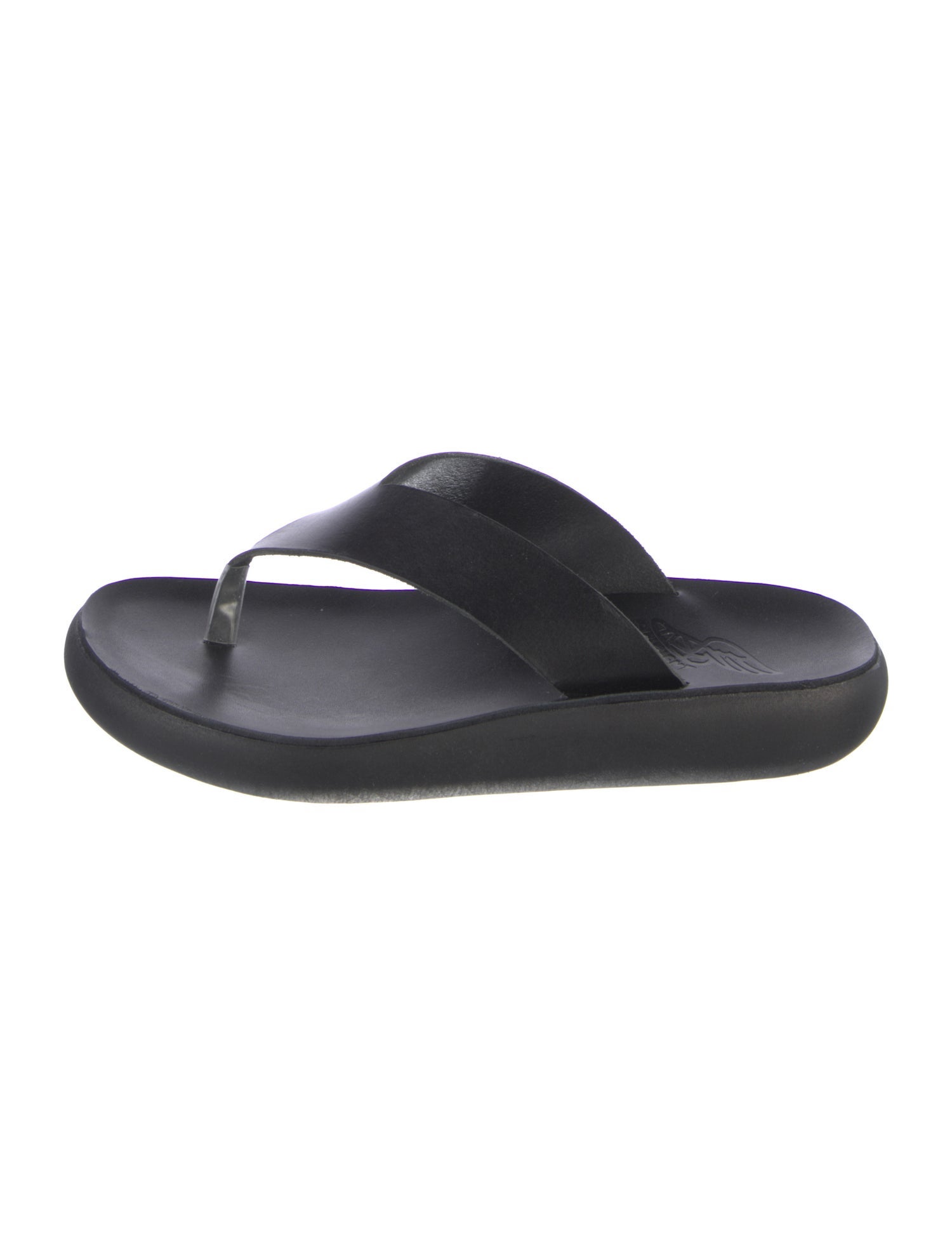 Ancient Greek Sandals Leather Slides