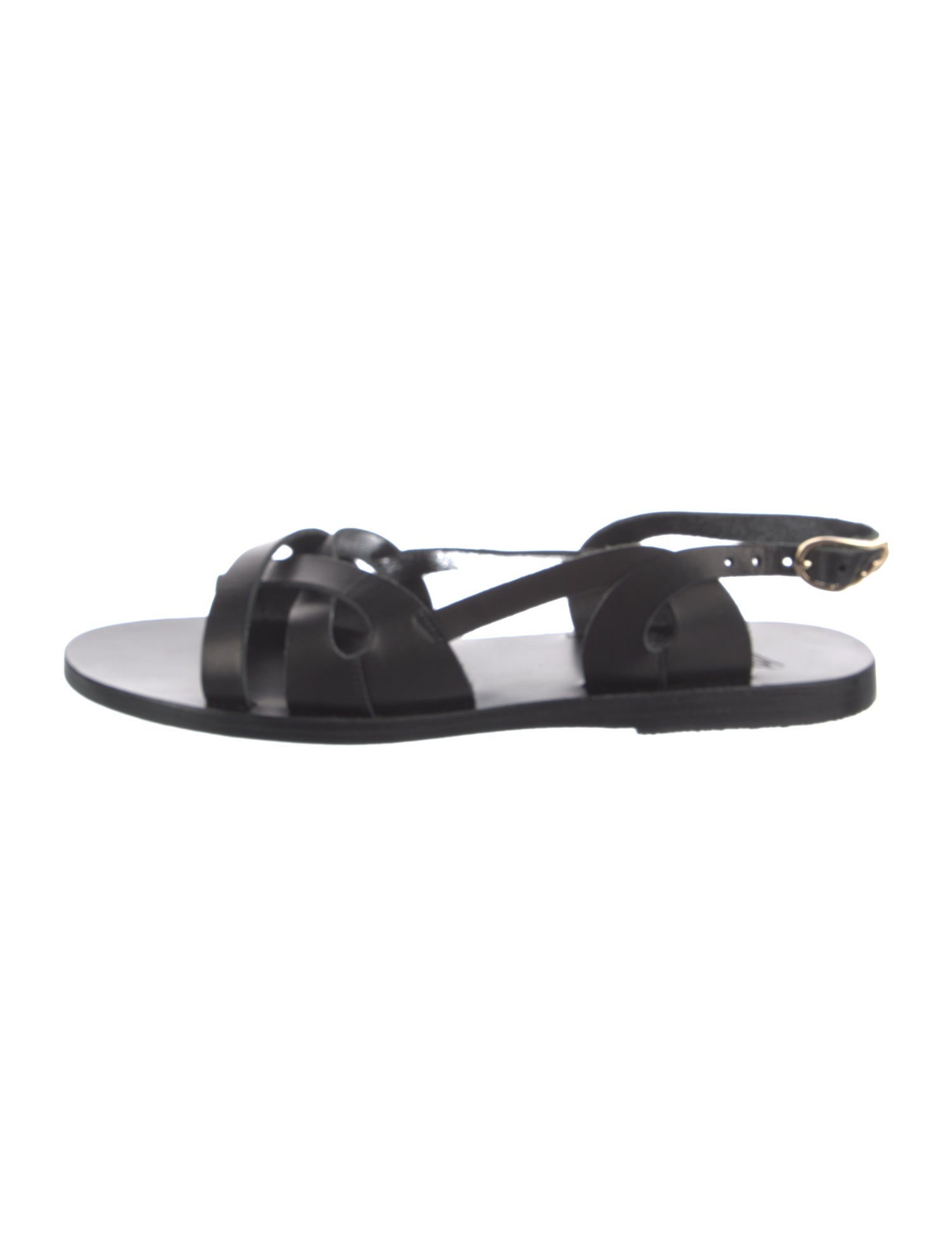 Ancient Greek Sandals Leather Slingback Sandals