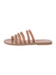 Ancient Greek Sandals Leather Slides