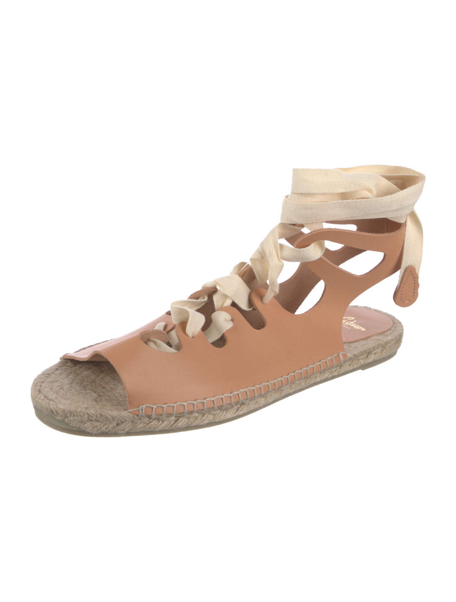 Ancient Greek Sandals Leather Animal Print Gladiator Sandals