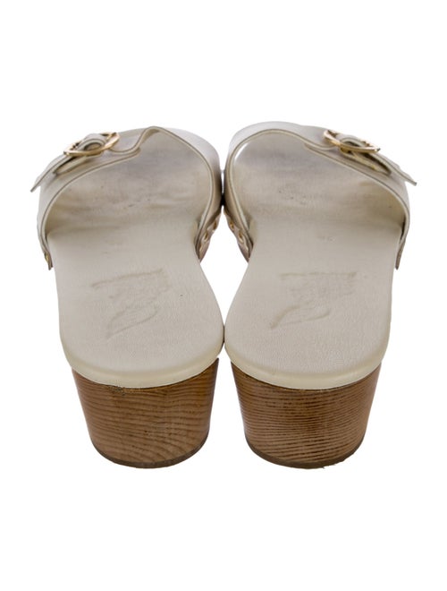 Ancient Greek Sandals Leather Slides