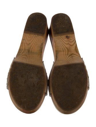 Ancient Greek Sandals Leather Slides