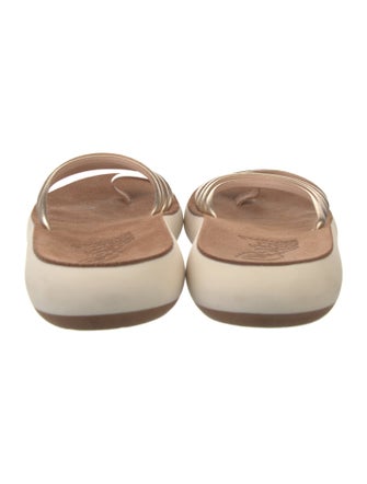 Ancient Greek Sandals Leather Slides