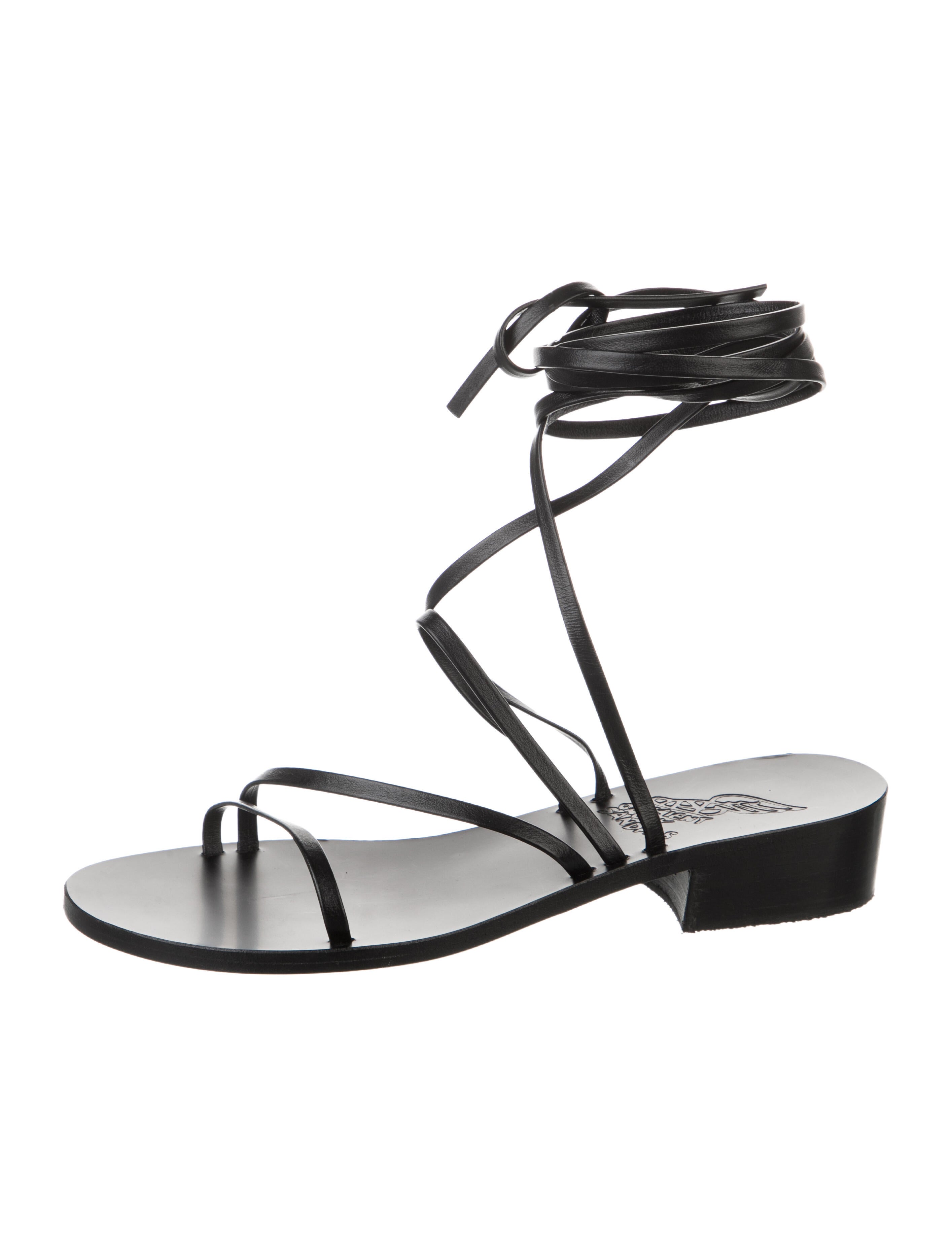 Ancient Greek Sandals Leather Gladiator Sandals