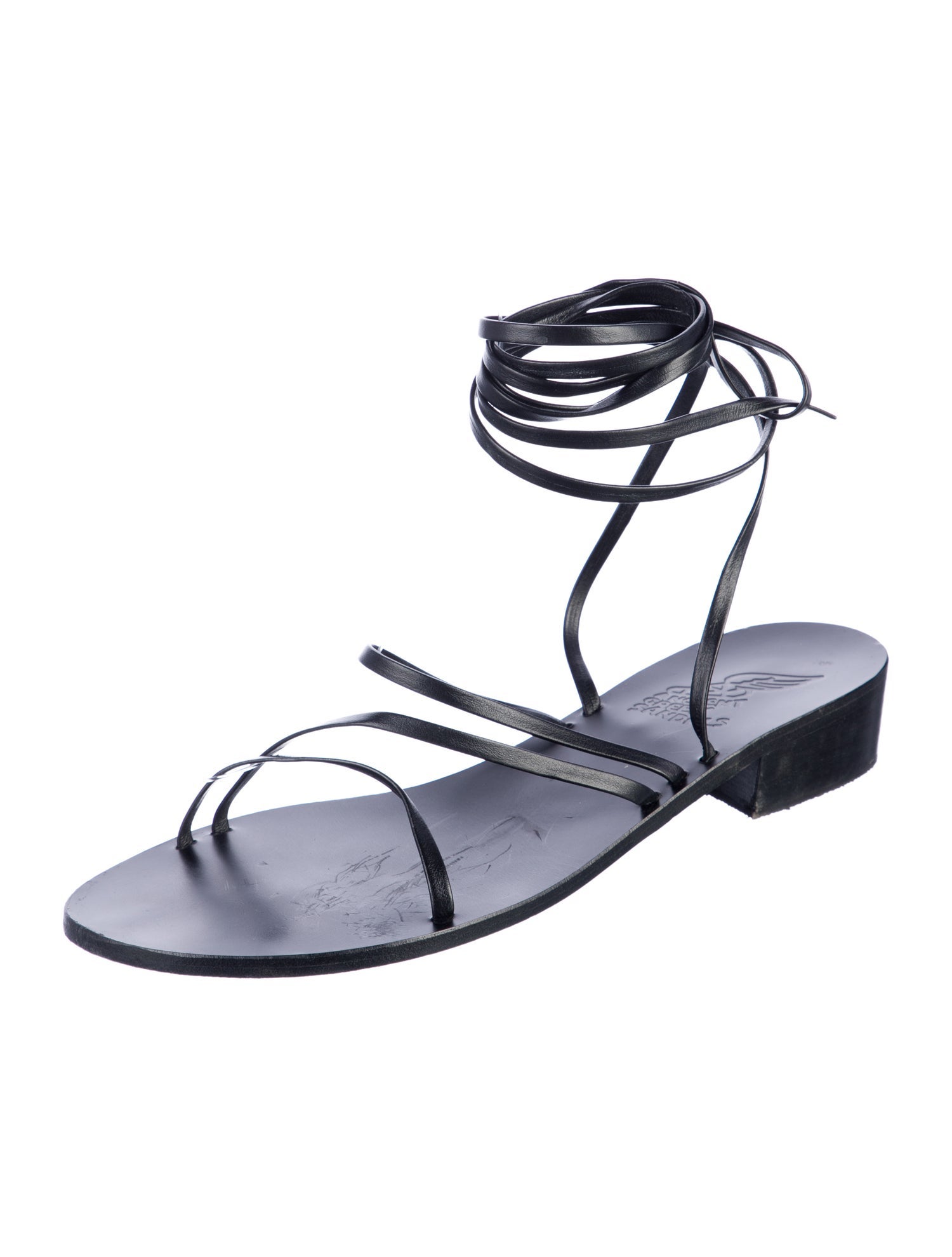 Ancient Greek Sandals Leather Gladiator Sandals