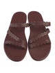 Ancient Greek Sandals Leather Slides