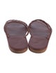 Ancient Greek Sandals Leather Slides