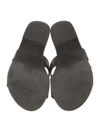 Ancient Greek Sandals Leather Slides