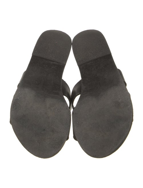 Ancient Greek Sandals Leather Slides
