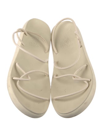 Ancient Greek Sandals Leather Slides