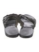 Ancient Greek Sandals Leather Slides