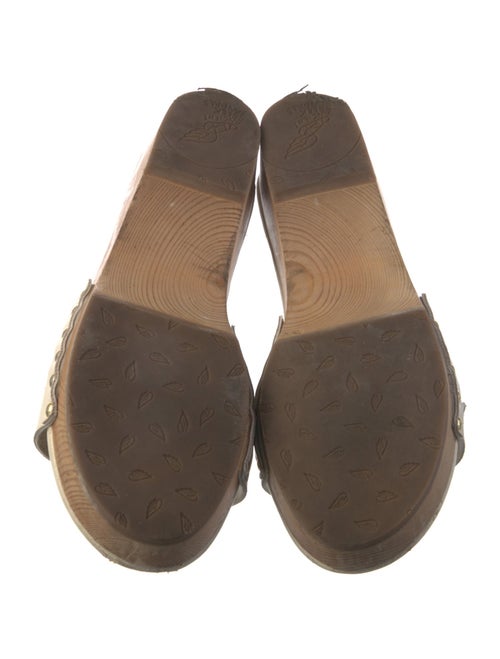 Ancient Greek Sandals Leather Slides