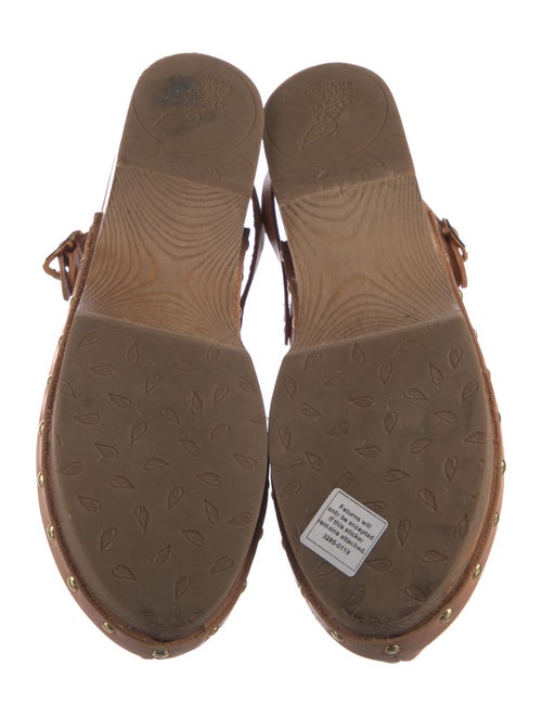 Ancient Greek Sandals Leather Studded Accents Slingback Flats