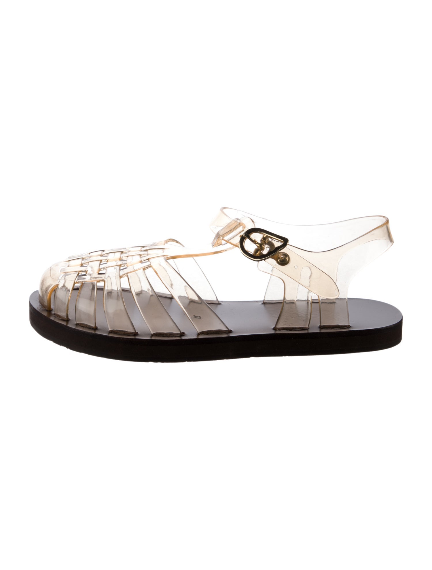 Ancient Greek Sandals PVC Cutout Accent Gladiator Sandals