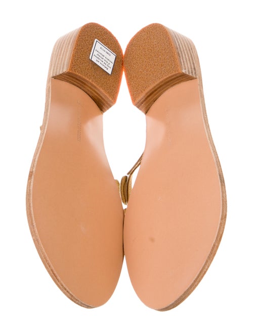 Ancient Greek Sandals Leather Slides