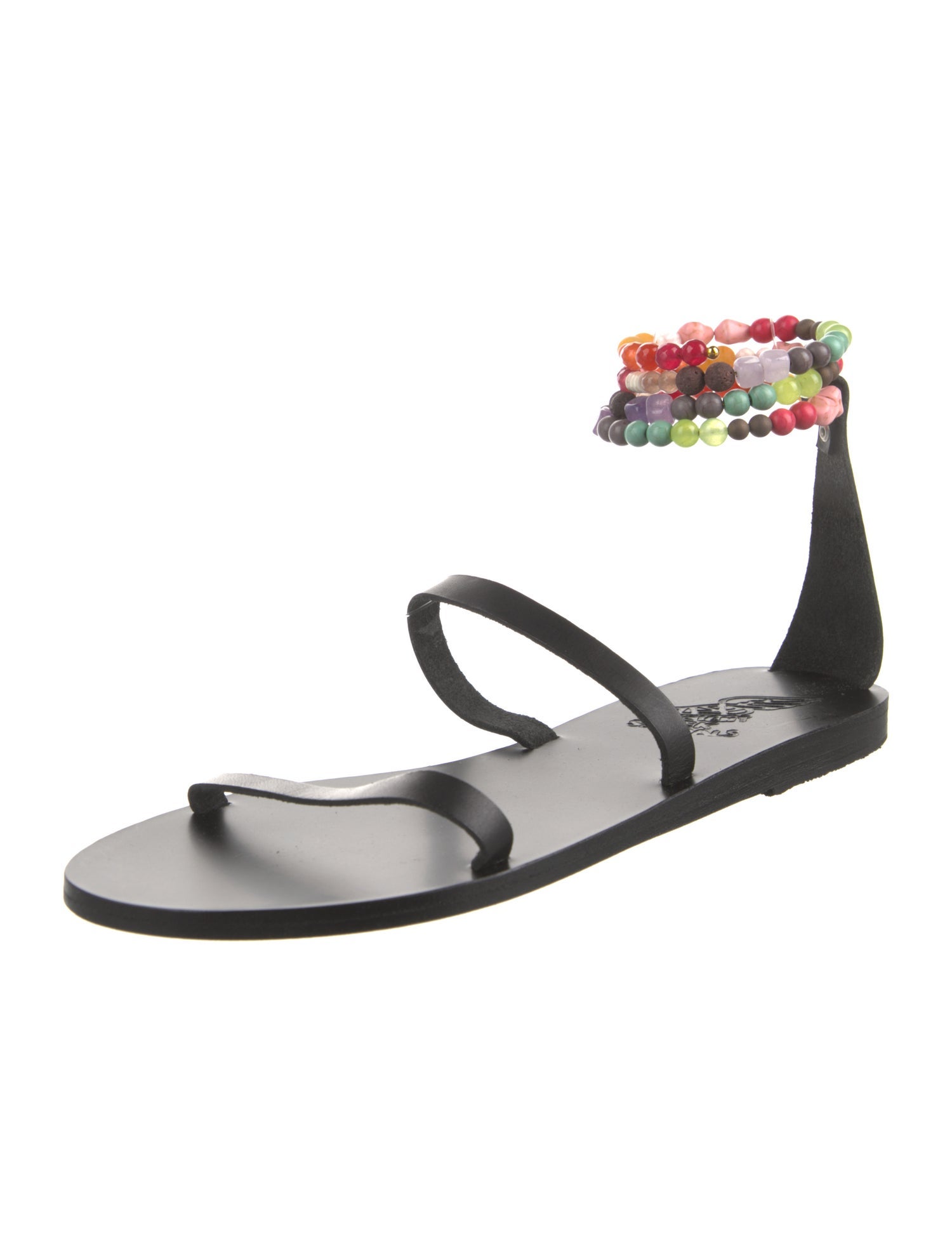 Ancient Greek Sandals Leather Flats