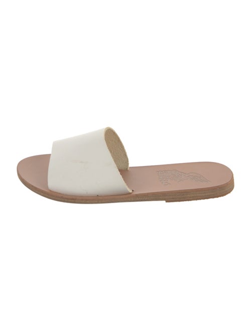 Ancient Greek Sandals Leather Slides