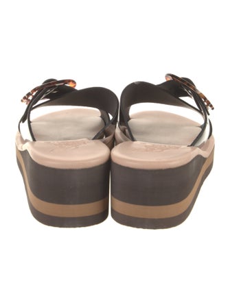 Ancient Greek Sandals Leather Slides