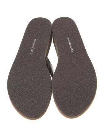 Ancient Greek Sandals Leather Slides