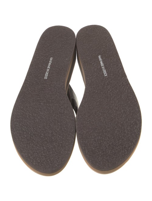 Ancient Greek Sandals Leather Slides