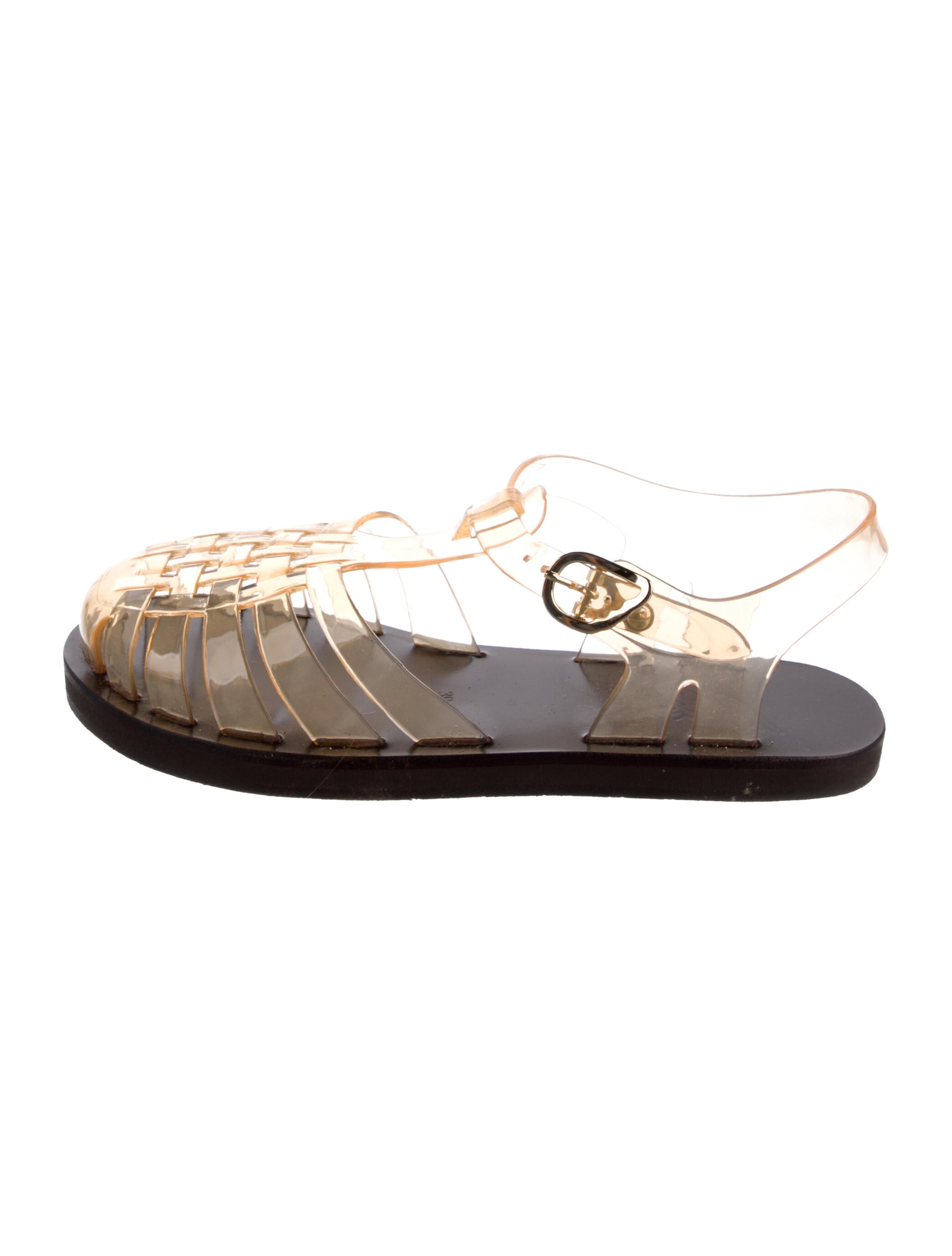Ancient Greek Sandals PVC Slingback Flats