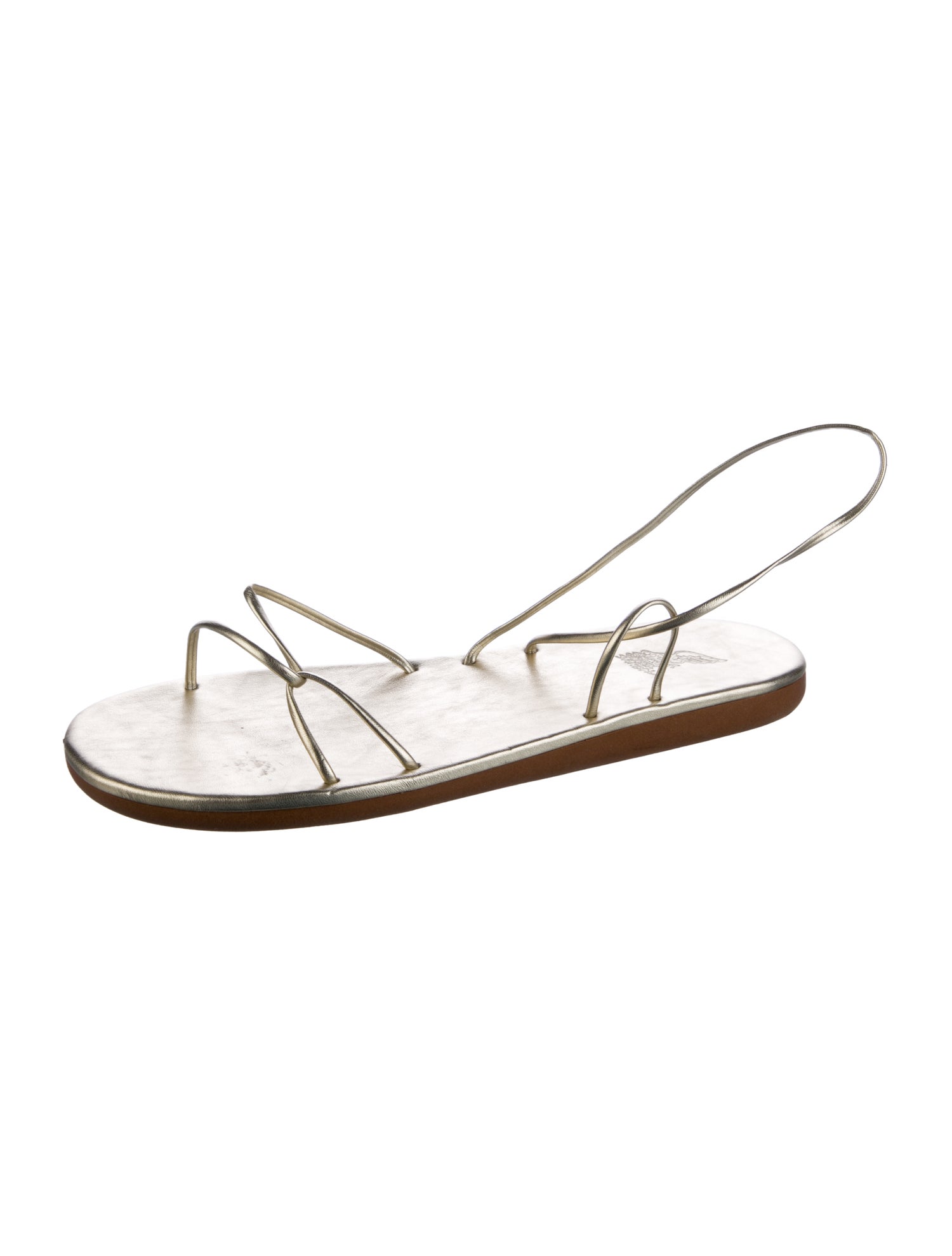 Ancient Greek Sandals Leather Slingback Sandals