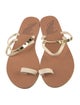 Ancient Greek Sandals Leather Slides