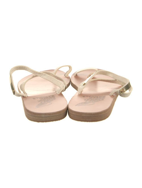 Ancient Greek Sandals Leather Slides