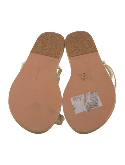 Ancient Greek Sandals Leather Slides