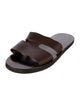 Ancient Greek Sandals Leather Slides