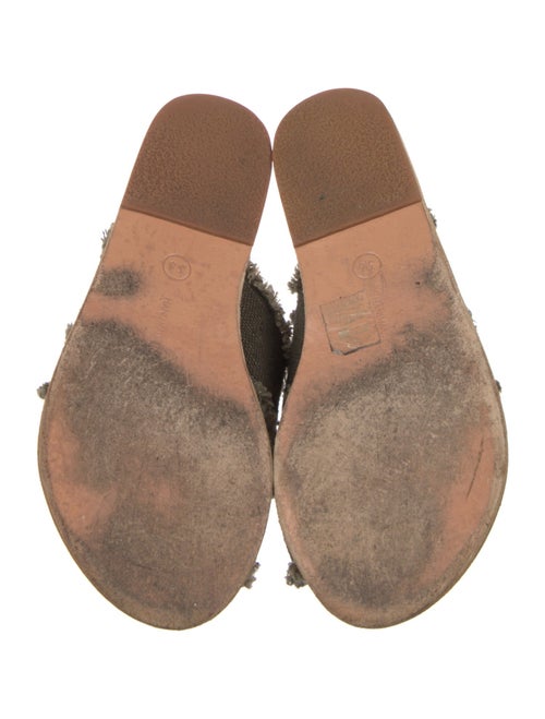 Ancient Greek Sandals Canvas Slides