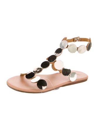 Ancient Greek Sandals Leather Gladiator Sandals