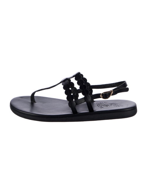 Ancient Greek Sandals Leather Slingback Sandals