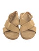Ancient Greek Sandals Suede Slingback Sandals