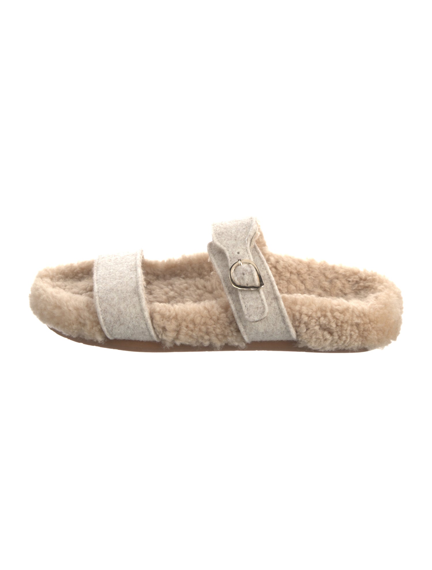 Ancient Greek Sandals Shearling Slides
