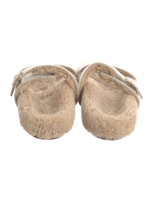 Ancient Greek Sandals Shearling Slides