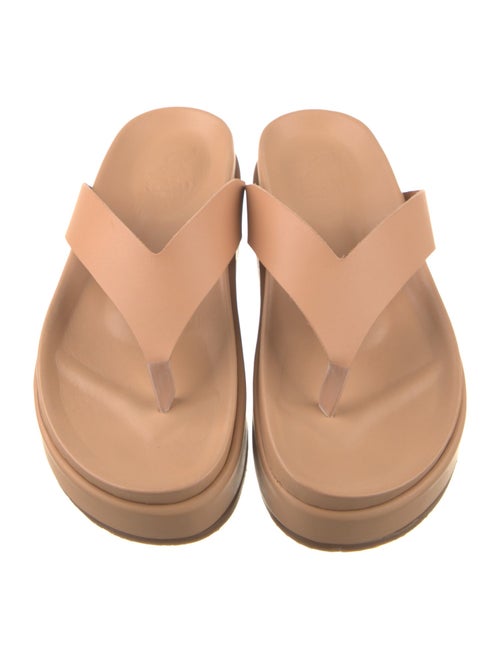 Ancient Greek Sandals Leather Slides