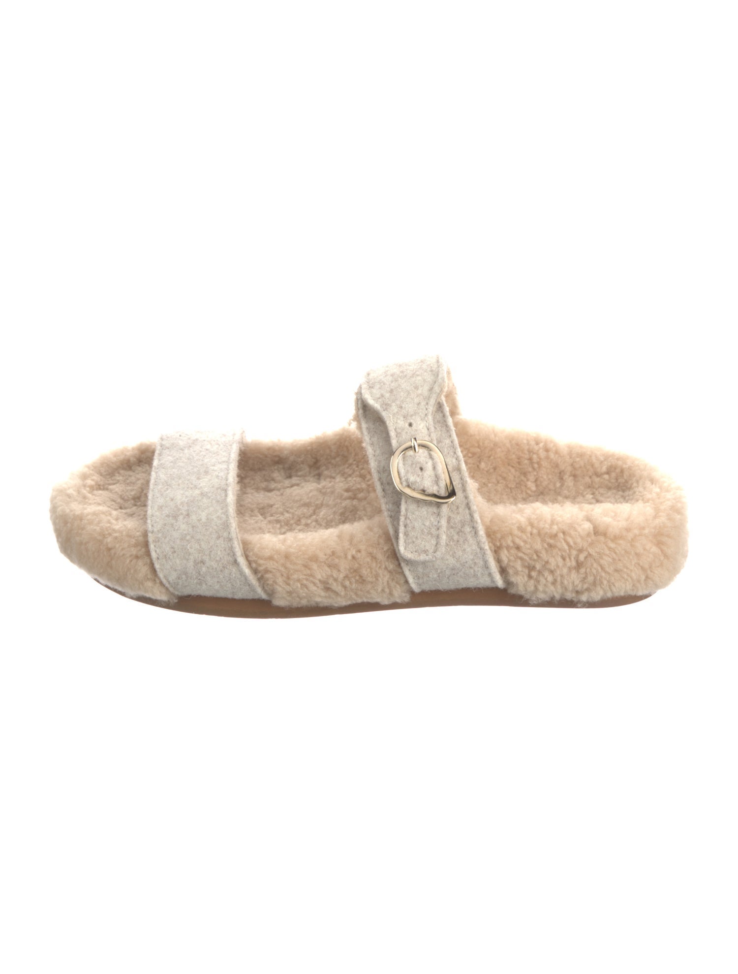 Ancient Greek Sandals Shearling Slides