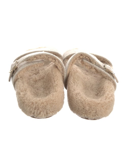 Ancient Greek Sandals Shearling Slides