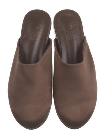 Ancient Greek Sandals Satin Mules