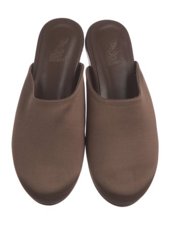 Ancient Greek Sandals Satin Mules